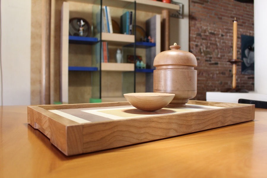 Tramontana in cherry wood